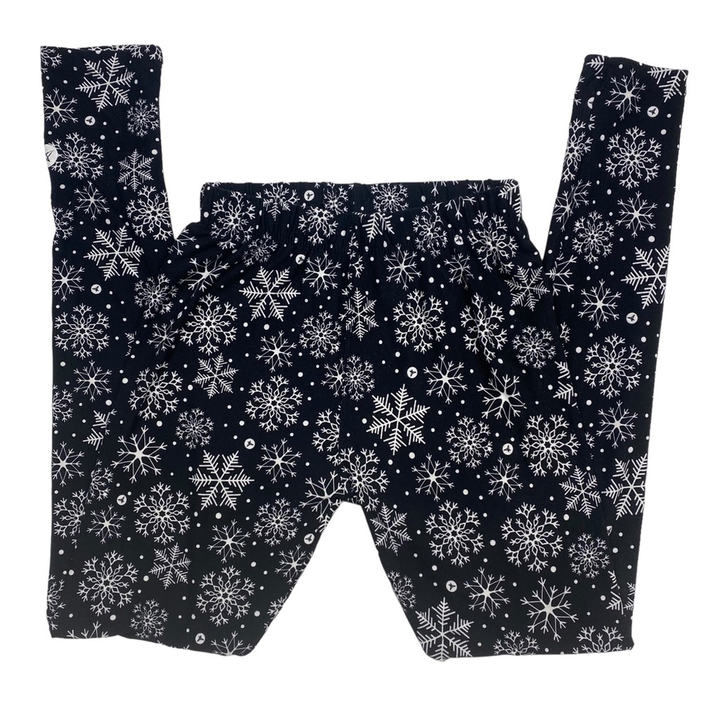Sweetlegs Petite Snowflake Leggings - Size 00-6